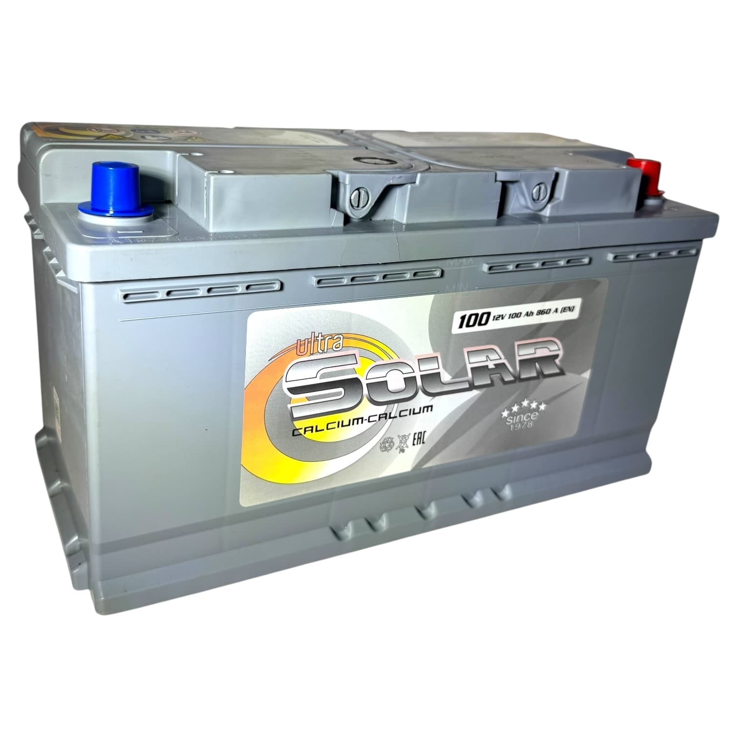 Аккумулятор Solar Ultra 100Ah (низкий) (LB5) (о.п)