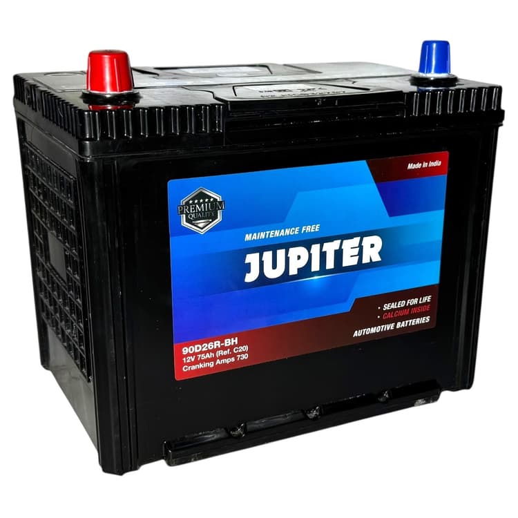 Аккумулятор Jupiter (Exide) 75Ah Asia (D26) (п.п)
