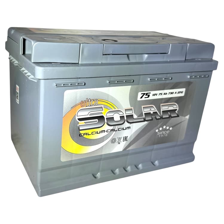 Аккумулятор Solar Ultra 75Ah (L3) (п.п)