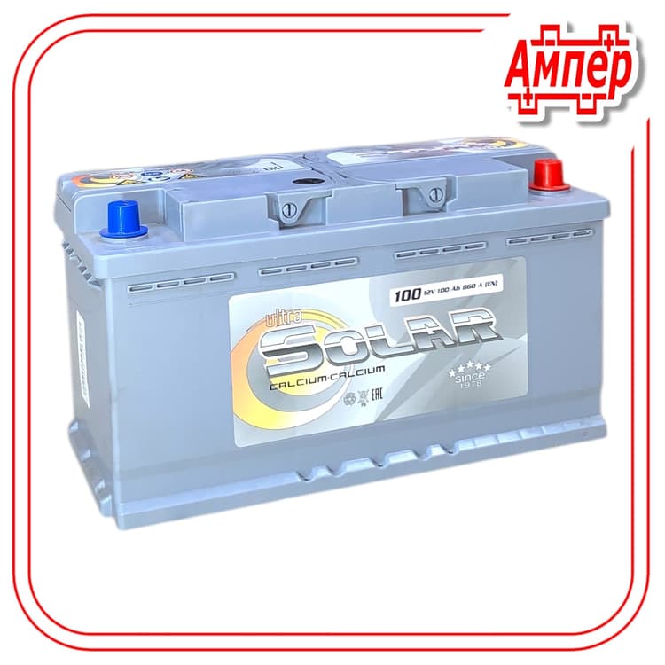Аккумулятор Solar Ultra 100Ah (L5