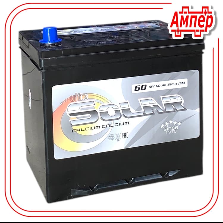 Аккумулятор Solar Ultra Asia 60Ah (D23)