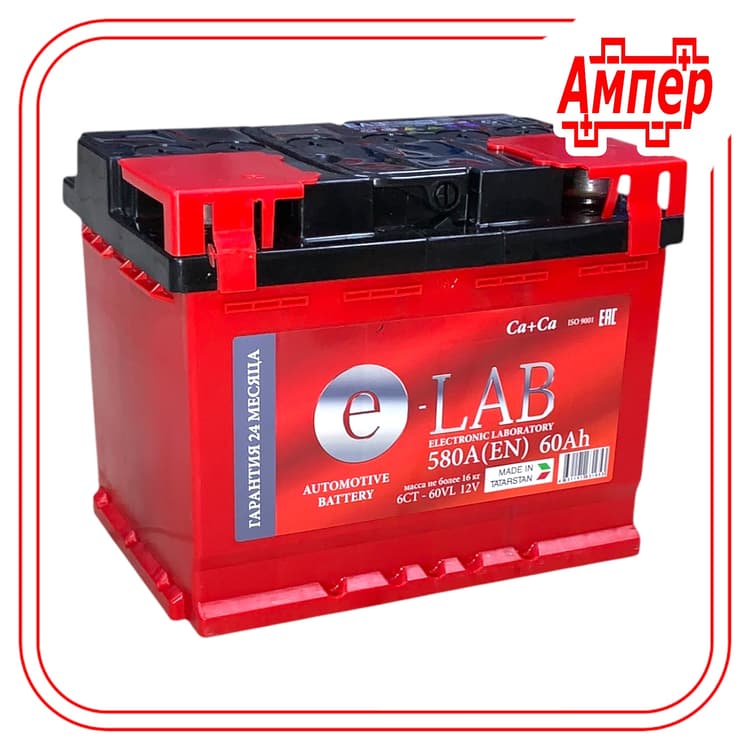 Аккумулятор Elab 60Ah (L2)