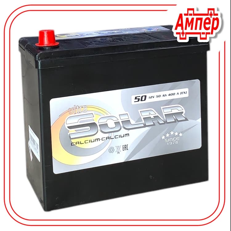 Аккумулятор Solar Ultra Asia 50Ah (B19)