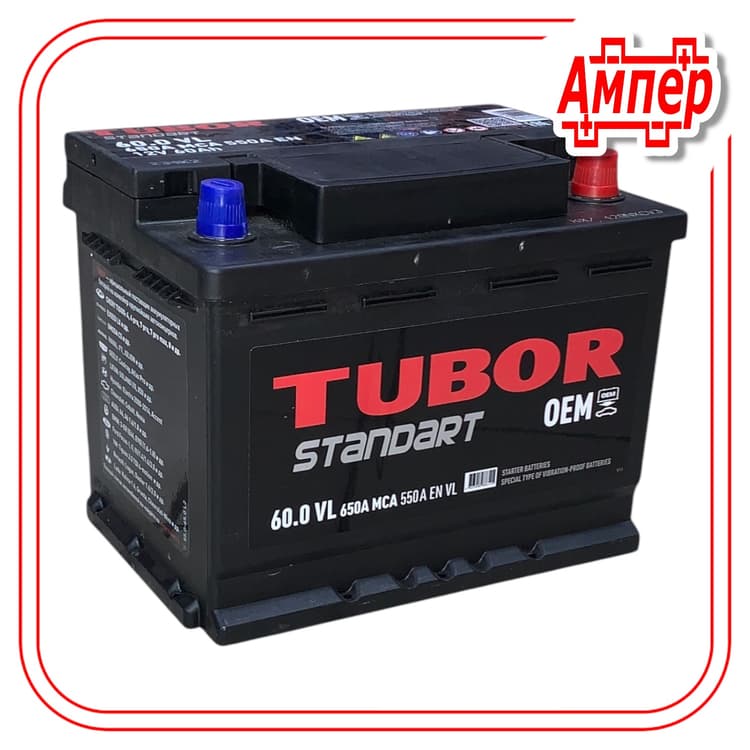Аккумулятор Tubor Standart 60Ah (L2)
