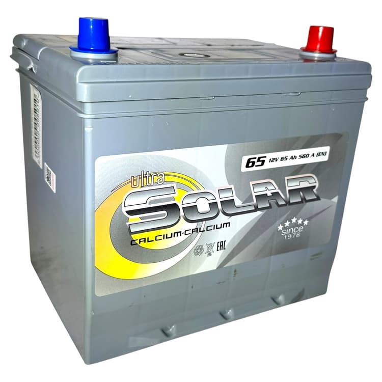 Аккумулятор Solar Ultra Asia 65Ah (D23) (о.п)