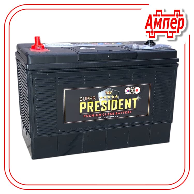 Аккумулятор President 105Ah клеммы винт (31S-1000)