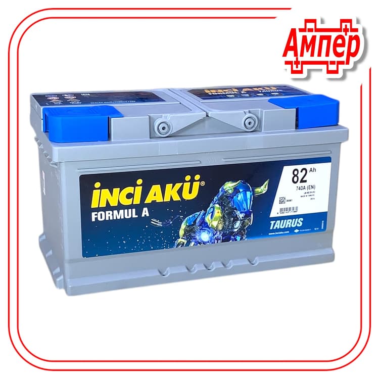 Аккумулятор Inci Aku FormulA 82Ah (низкий) (LB4)
