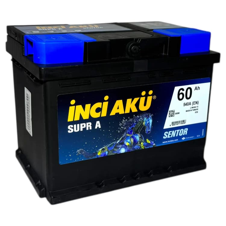 Аккумулятор Inci Aku SuprA 60Ah (L2) (п.п)