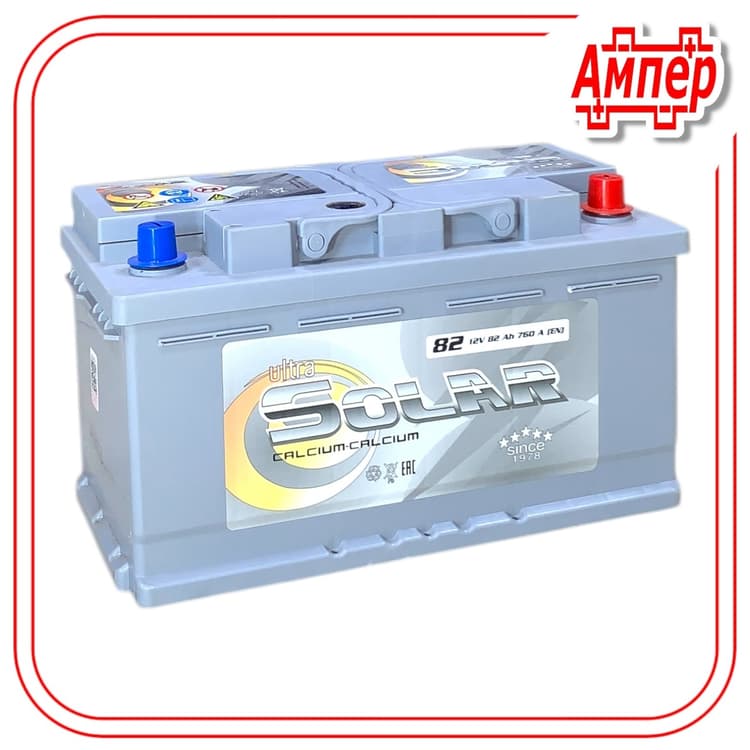 Аккумулятор Solar Ultra 82Ah (LB4)