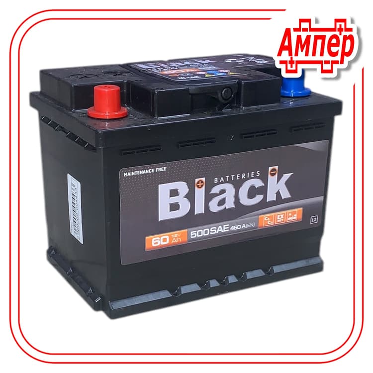 Аккумулятор Black Batteries 60Ah (L2)