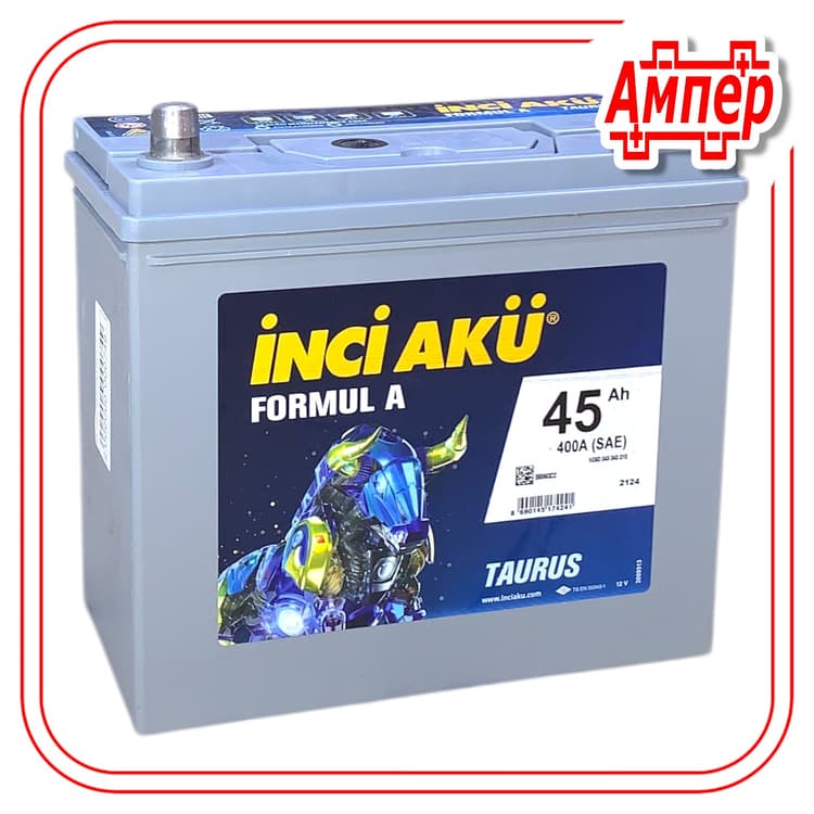 Аккумулятор Inci Aku FormulA 45Ah Asia (B24)