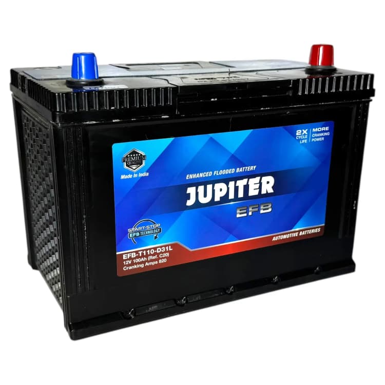 Аккумулятор Jupiter (Exide) 100Ah +EFB Asia (D31) (о.п)