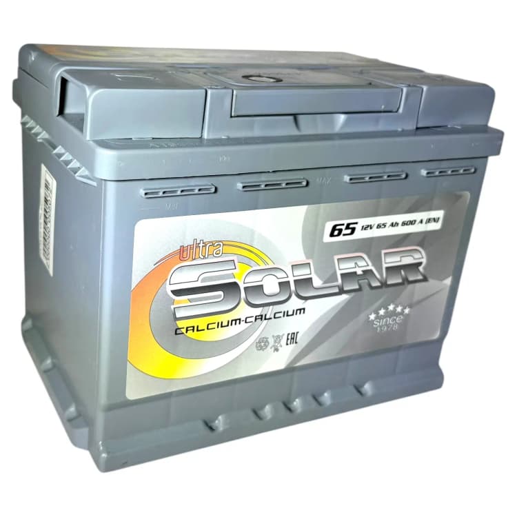 Аккумулятор Solar Grey 65Ah (L2) (п.п)
