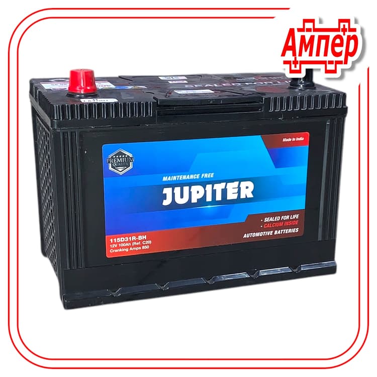 Аккумулятор Jupiter (Exide) 100Ah Asia (D31)