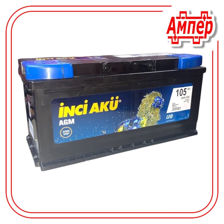 Аккумулятор Inci Aku 105Ah AGM Start-Stop (L6)