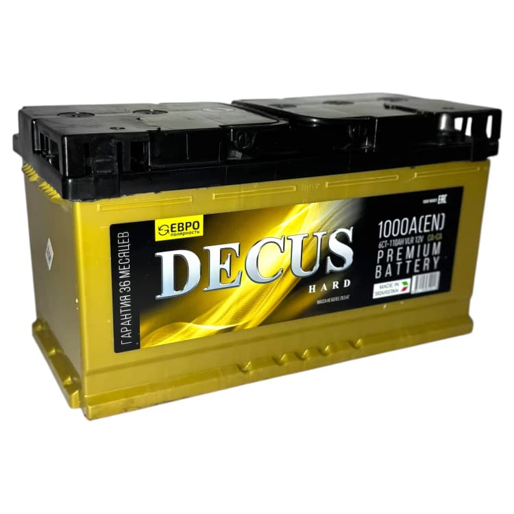 Аккумулятор Decus 110Ah (L5) (о.п)