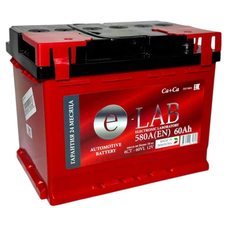 Аккумулятор Elab 60Ah (L2) (п.п)