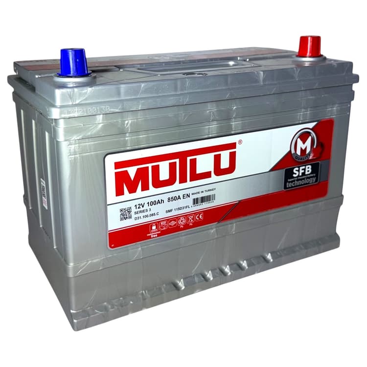Аккумулятор Mutlu Serie-3 100Ah Asia (D31) (о.п)