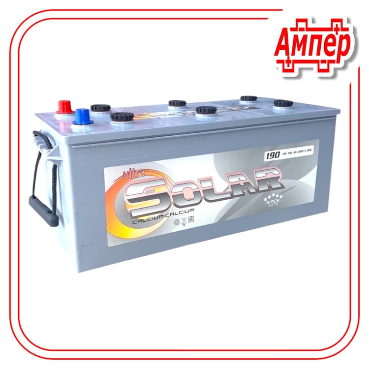 Аккумулятор Solar 190Ah (B)