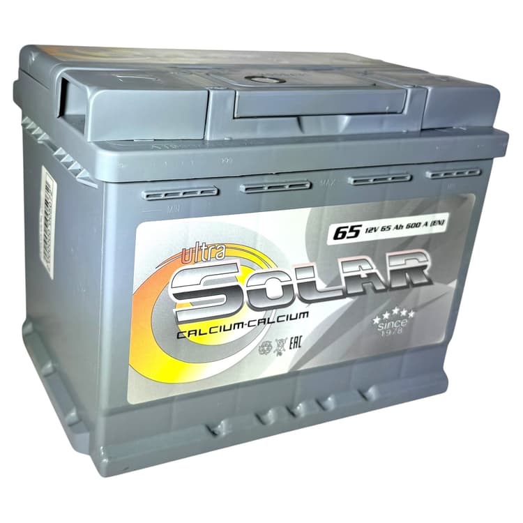 Аккумулятор Solar Ultra 65Ah (L2) (o.п)