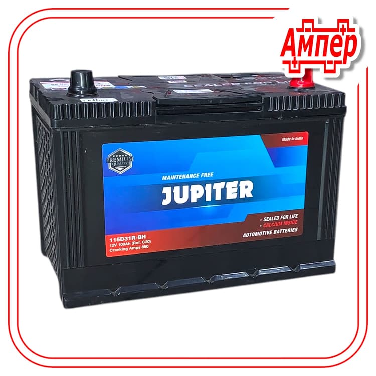 Аккумулятор Jupiter (Exide) 100Ah Asia (D31)