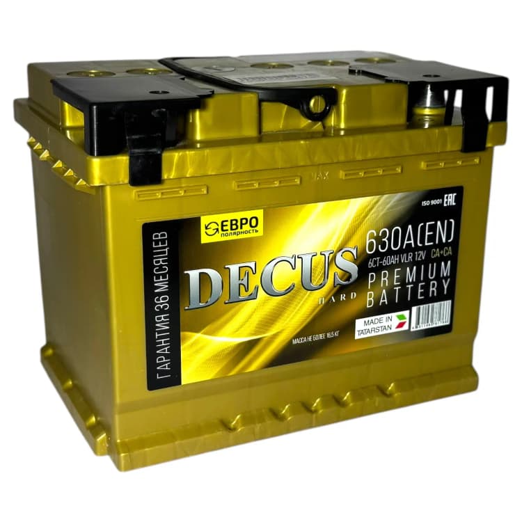 Аккумулятор Decus 60Ah (L2) (о.п)
