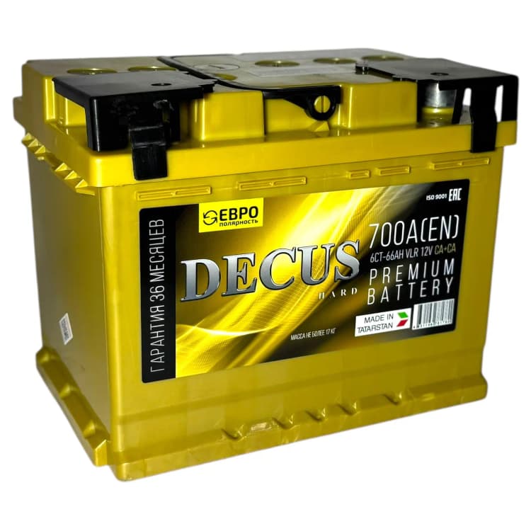 Аккумулятор Decus 66Ah (L2) (о.п)